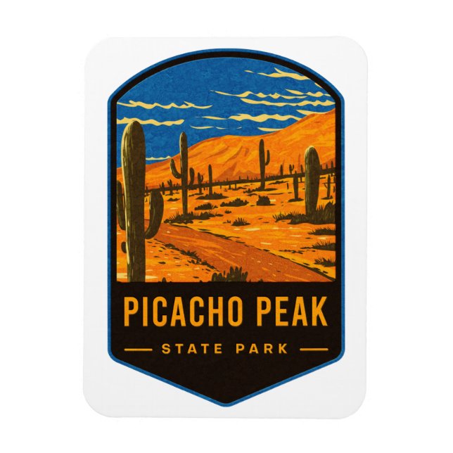 Picacho Peak State Park Magnet (Vertical)