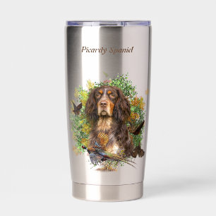 Picardy Spaniel Insulated Tumbler