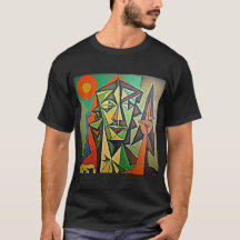 Picasso abstract art man design