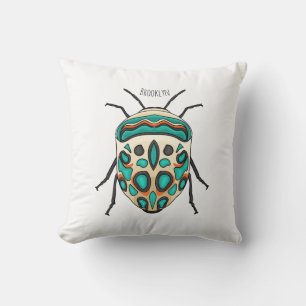 Picasso bug cartoon illustration cushion