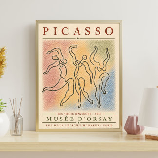 Picasso Poster | Picasso Print | Les Trois Danseur