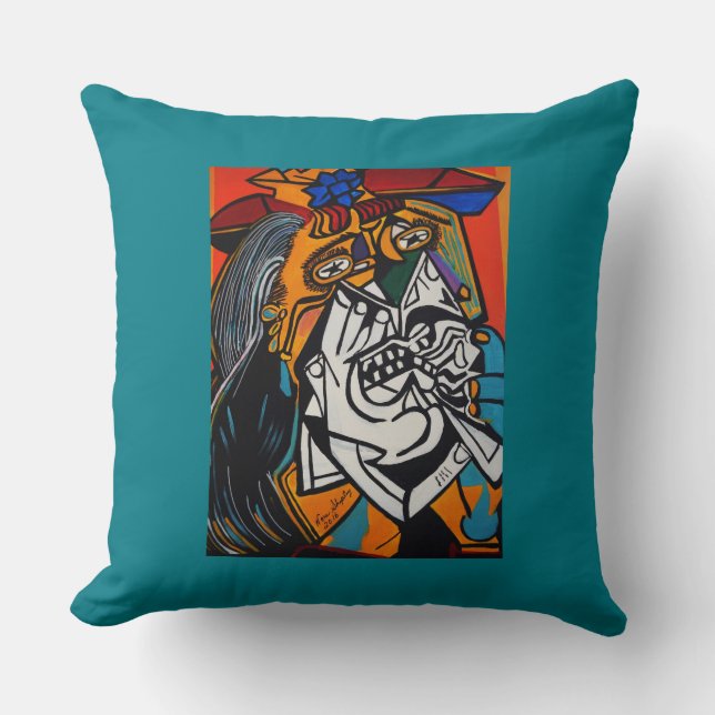 PICASSO THE WEEPER CUSHION (Front)