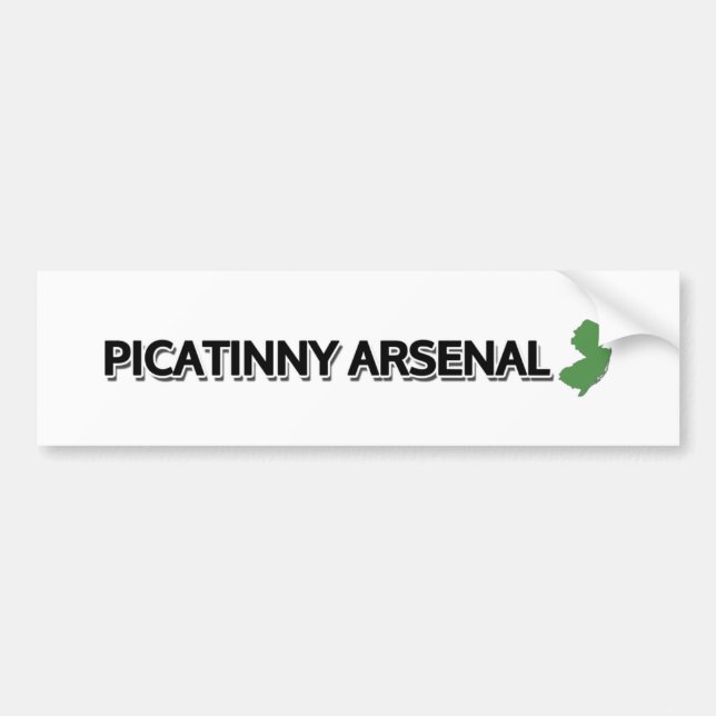 Picatinny Arsenal, New Jersey Bumper Sticker (Front)