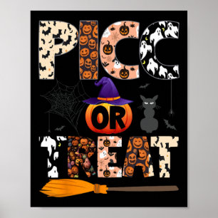 Picc Nurse Halloween Cute Vat Vascular Access Team Poster