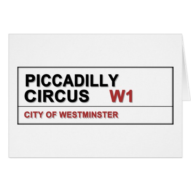 Piccadilly Circus London (Front Horizontal)