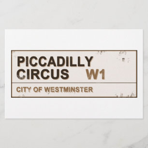Piccadilly Circus London - Vintage