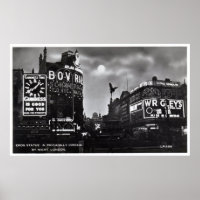 Piccadilly Circus, London Vintage