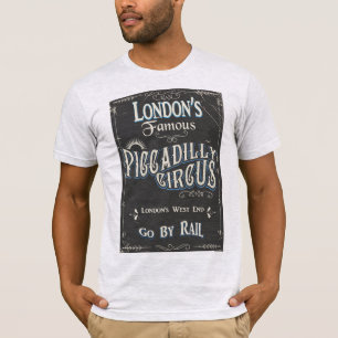 Piccadilly Circus London vintage poster T-Shirt