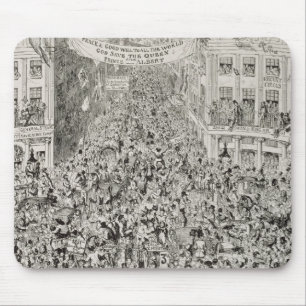 Piccadilly during the Great Exhibition, 1851 Mouse Pad