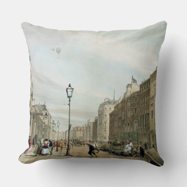 Piccadilly from the corner of Old Bond Street, fro Cushion (Front)
