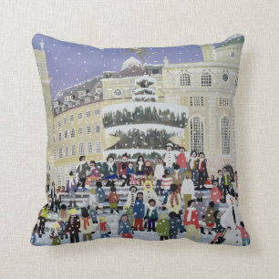 Piccadilly Snow Scene Cushion