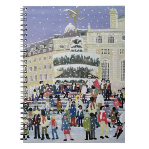 Piccadilly Snow Scene Spiral Notebook
