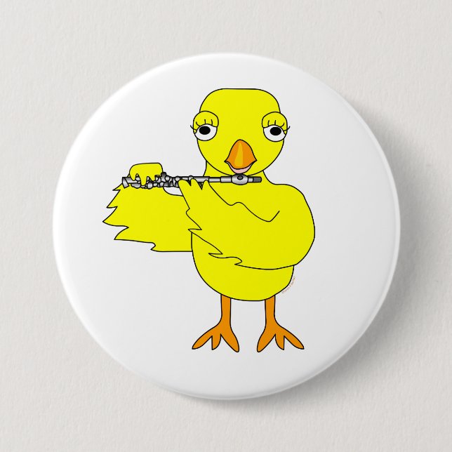 Piccolo Chick 7.5 Cm Round Badge (Front)
