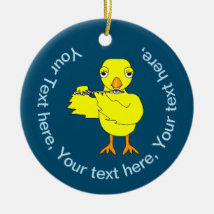 Piccolo Chick Ceramic Tree Decoration