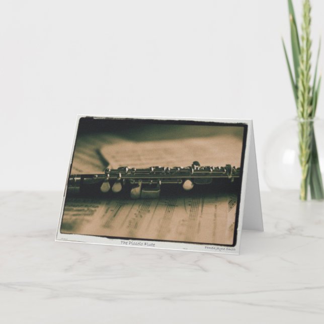 piccolo Flute 1839 Card (Front)