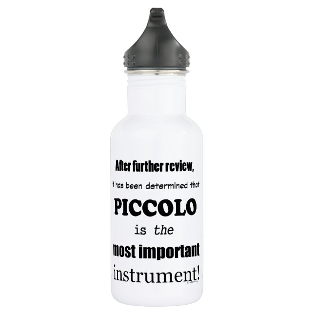 Piccolo Most Important Instrument 532 Ml Water Bottle (Right)