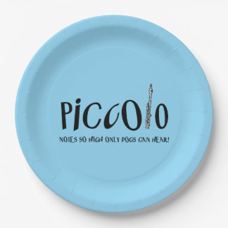  Piccolo Notes So High T-Shirt Paper Plate