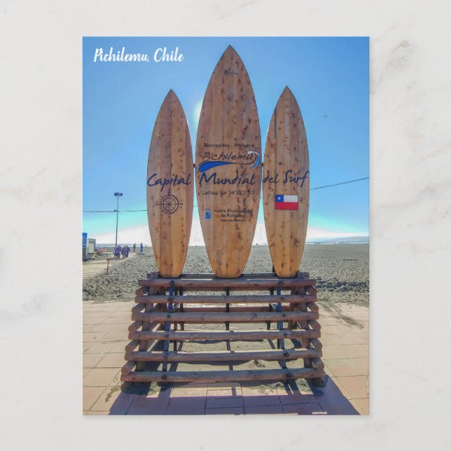 Pichilemu, Chile Postcard (Front)