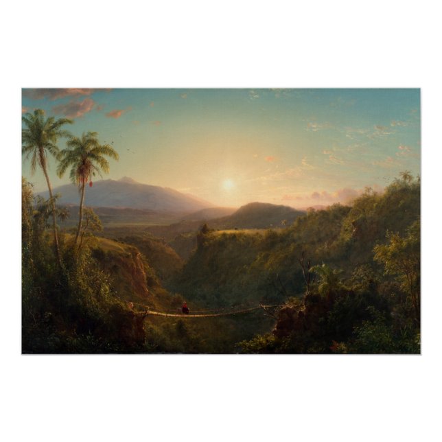 Pichincha Frederic Edwin Church Poster (Front)