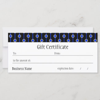 PICK-A-COLOR Dots And Stripes Gift Certificate