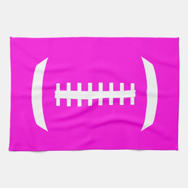 Pick A Colour Large Football Hand Towel for Fans (Horizontal)