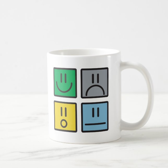 Pick a mood coffee mug (Right)