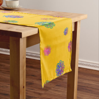 Pick a Posy Custom Background  Short Table Runner