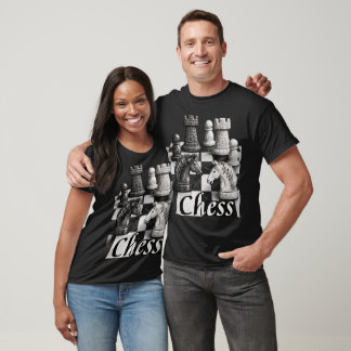 Pick a Side! Chess t-shirt Dark