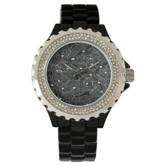 Pick any Colour Abstract Inspired Art Watch (Front)