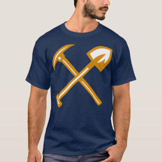 Pick Axe Shovel Crossed Retro T-Shirt