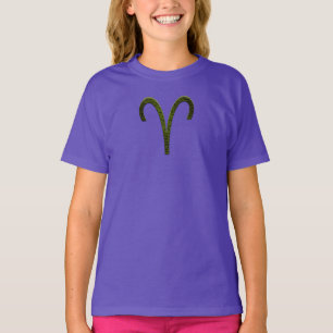 Pick Colour Aries Zodiac Astrological Sign T-Shirt