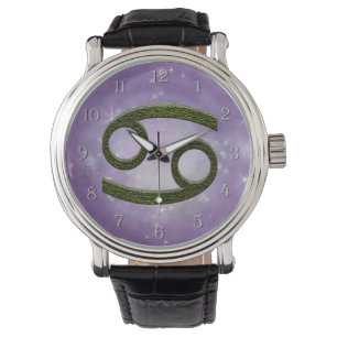 Pick Colour Cancer Zodiac Astrological Sign Watch