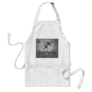 Pick Colour Sagittarius Zodiac Astrological Sign Standard Apron