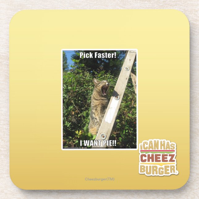 Pick Faster! Coaster (Front)