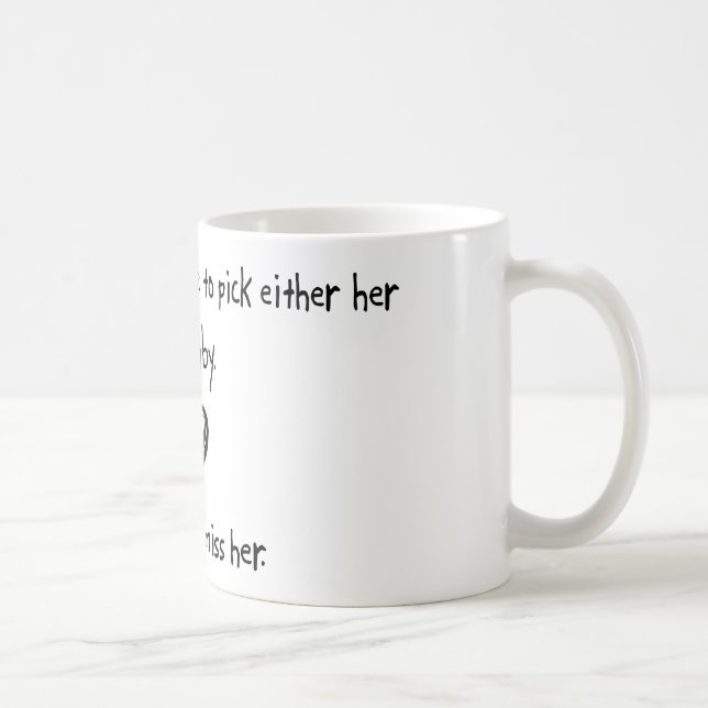Pick Girlfriend or Rugby Coffee Mug (Right)