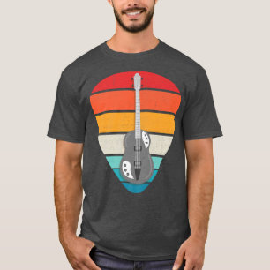 Pick Guitarist Lover Instrument Electric Bass Vint T-Shirt