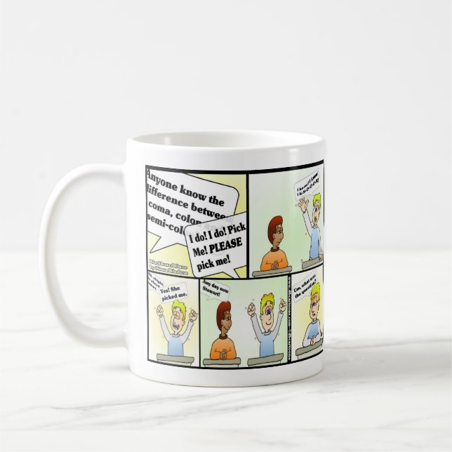 Pick Me! Coffee Mug (Left)