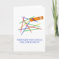 Pick Me Up Pick Up Sticks Game Greeting