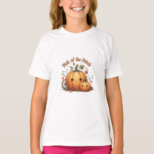 Pick of the Patch Pumpkin Cute Fall Halloween T-Shirt