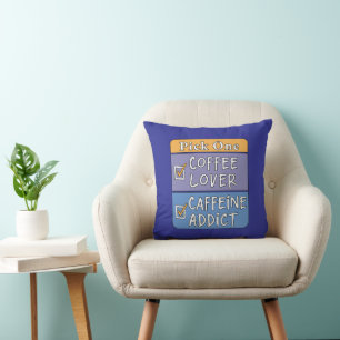 Pick One - Coffee or Caffeine Cushion