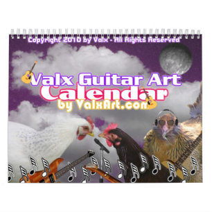 Pick this Guitar 2013 ValxArt calendar