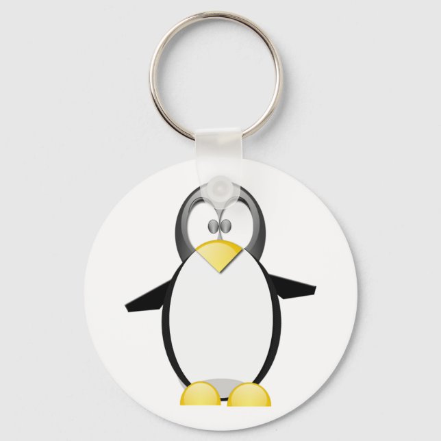 Pick Up A Penquin Key Ring (Front)