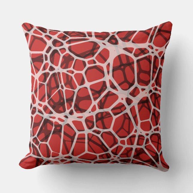 Pick Your Colour Multi-Layer Web Pattern Pillow 2 (Front)