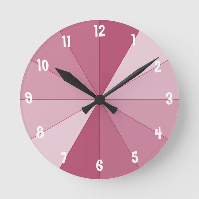Pick Your Own Colour Clock to Fit your Decor (Front)