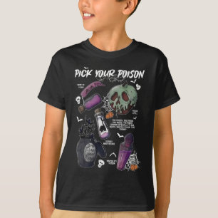 Pick Your Poison's Funny Drink Me Potion's Happy H T-Shirt