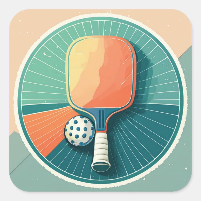 Pickball Sticker (Front)