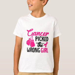 Picked The Wrong Girl Breast Cancer Awareness T-Shirt
