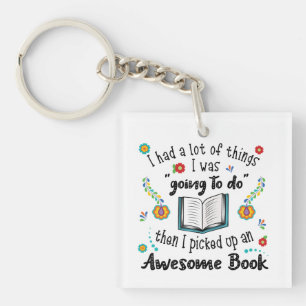 Picked Up An Awesome Book Keychain