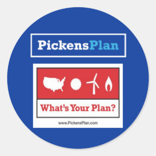 Pickens Plan Stickers