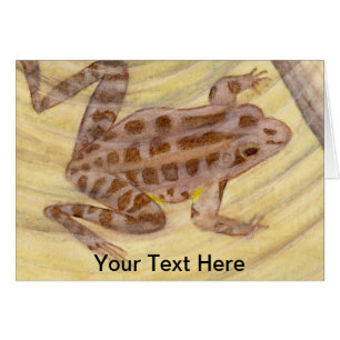 Pickerel Frog Watercolor